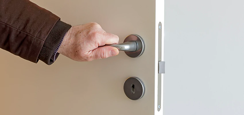 Restroom Locks Privacy Bolt Installation in University, Florida